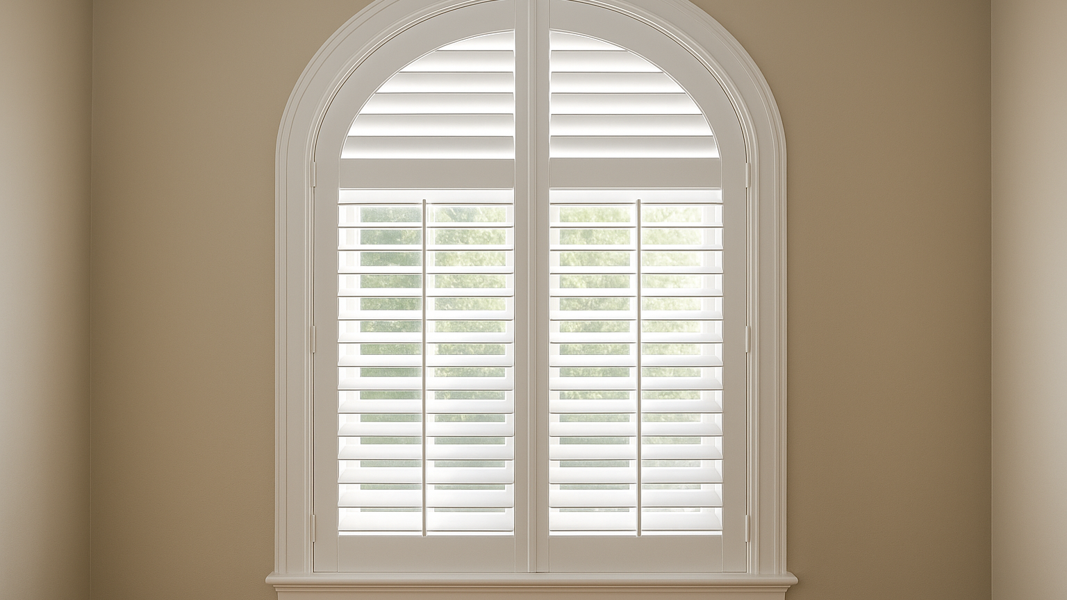 Best Plantation Shutters for Arched Windows Nationwide