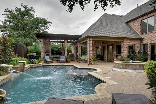 Framing the Pool as Living Wall Art
